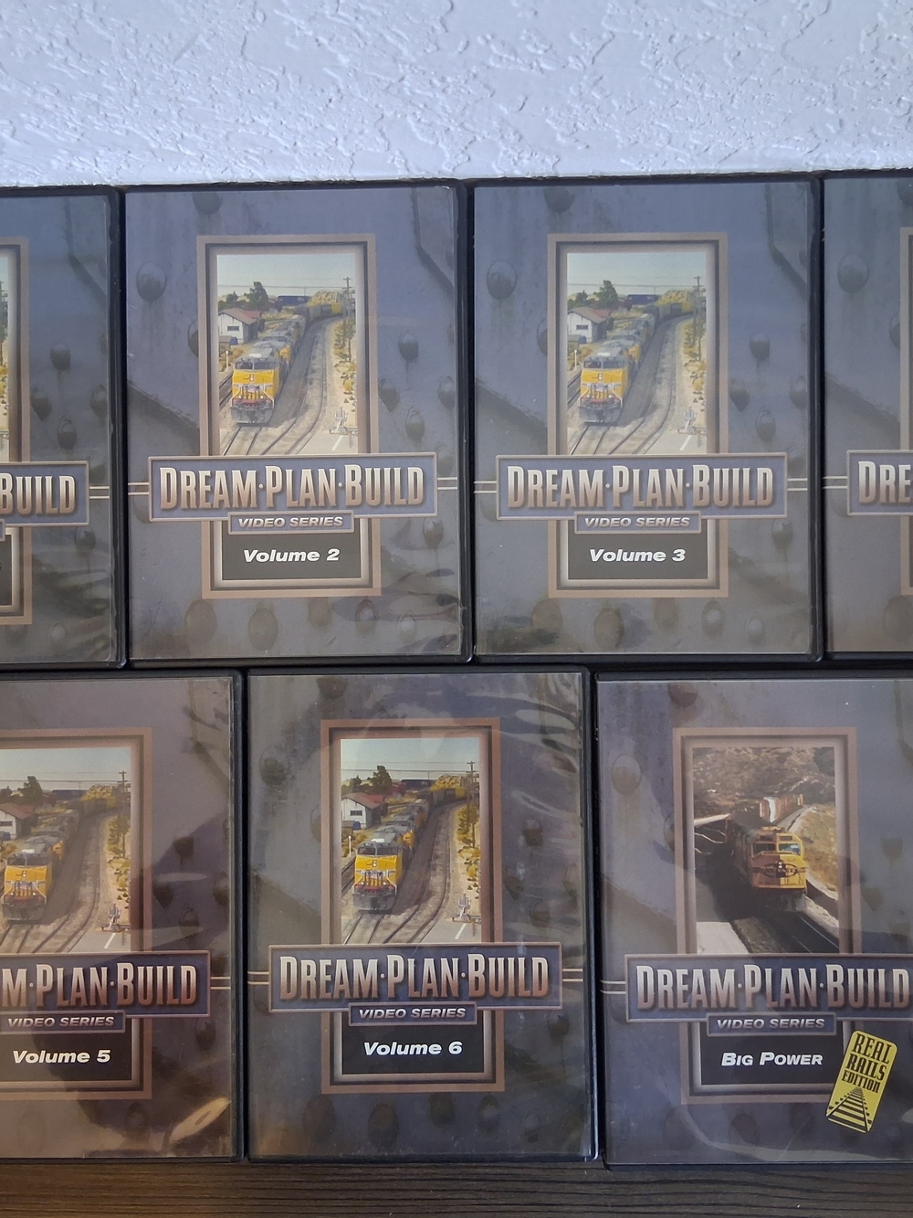 Model Railroader Dream Plan Build DVD Lot 7 Volumes Trains Layout Tips Big Power